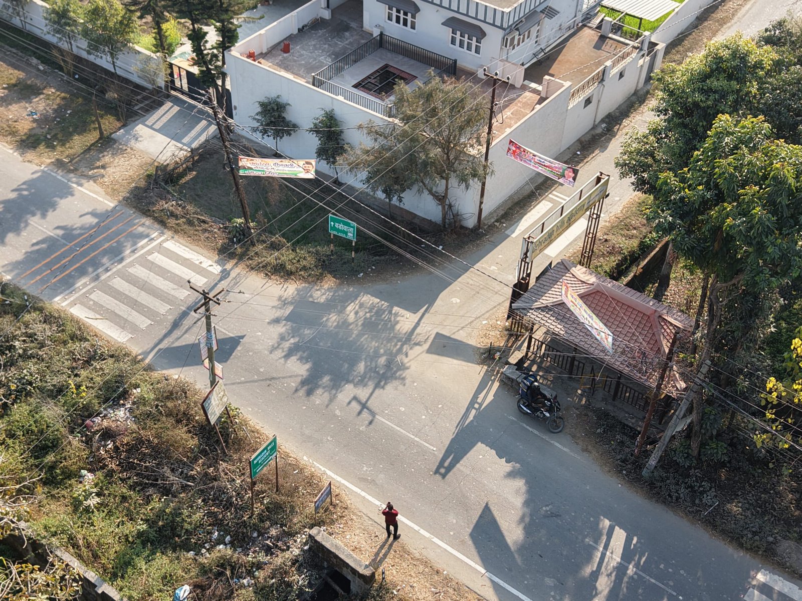Aerial Panorama of Plots Dehradun